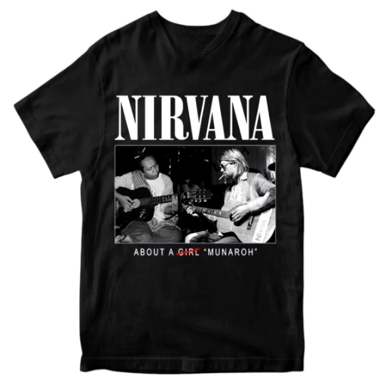 T-Shirt Nirvana Mandra About a Munaroh